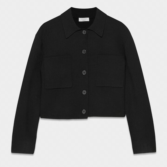 Aritzia - Babaton - Society Waist Sweater - Medium - Black - Picture 1 of 5